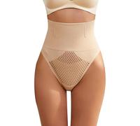 KOEMCY Mutande Contenitive Pancia Donna Pantaloncini Modellanti Vita Alta Slip Contenitivo Culotte Intimo Modellante Panciera per Snellire Guaina Contenitiva Senza Cuciture