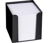 KÖNIG & EBHARDT Zettelbox, 95 x 95 mm, Kunststoff, schwarz, 700 Pezzi
