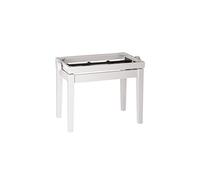 König & Meyer 13711 - 000 - 23 panca per pianoforte - Corpo Lucido Bianco
