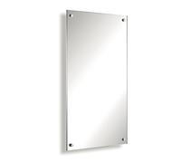 Könighaus Specchio Riscaldamento ad Infrarossi - 450 Watt Senza Cornice Con Termostato - Alta Efficienza Energetica - Riscaldamento a Parete