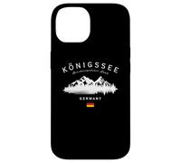 Königssee Berchtesgadener Land Germania Montagna Bandiera Tedesca Custodia per iPhone 14