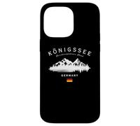 Königssee Berchtesgadener Land Germania Montagna Bandiera Tedesca Custodia per iPhone 14 Pro Max