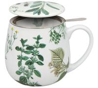 Könitz 1151432135 - Tazza, in Porcellana, Multicolore, 13,2 x 8,2 x 9,7 cm