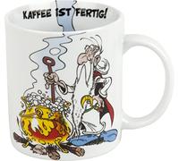 Könitz Asterix Coffee Mug, Porcelain, Miraculix - Kaffee ist fertig, Multi-Colour, 11.0 x 8.0 x 9.2 cm