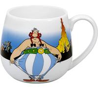 Könitz Asterix - Tazza da caffè in porcellana, motivo: Obelix - Ich bin nicht Dick, 13,2 x 8,2 x 9,7 cm