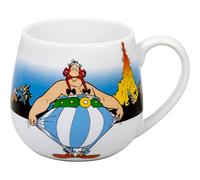Könitz Asterix - Tazza da caffè in porcellana, motivo: Obelix - Ich bin nicht Dick, 13,2 x 8,2 x 9,7 cm