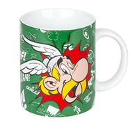 Könitz Kaffeebecher Obelix Becher Asterix-Paff im Geschenkkarton Tazza, Porcellana, Multicolore, 11.5x8.2x9.4 cm