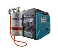 Könner&Söhnen 3000iG S Generatore con inverter da 3,3 kW, generatore di corrente a benzina e GPL