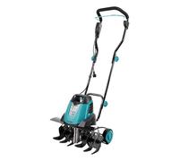 Könner&Söhnen KS 1500 T E Motozappa elettrica 1500W, 40cm, per orto | Motocoltivatore con frese in acciaio 23cm, profondità di lavoro 23cm, 230V, per orti e aiuole da giardino