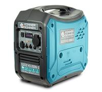 Könner&Söhnen KS 2000i S Inverter Generator Soundproof Housing (64 dB Lpa 7 m) Maximum Power 2000 Watt, 1 x 16 A (230 V), 2 USB Ports, Copper Wound, Short Circuit and Overload Protection