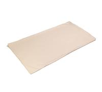 Köper - Federa 40 x 80 cm, con chiusura lampo, 100% cotone bianco grezzo, non colorata e non sbiancata, ideale per riempire cuscini con farro, miglio o o bucce di grano saraceno - 80 x 40 cm