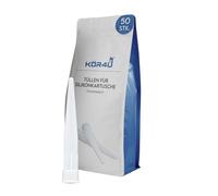 kör4u - 50 beccucci per cartuccia in silicone, trasparenti, punte di ricambio, punte in silicone, punte per cartuccia, ugelli in silicone