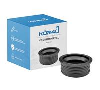 kör4u® - Guarnizione per sifone lavello 40x 50 mm manicotto in gomma per scarico lavabo produzione tedesca