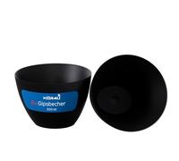 kör4u Set di 2 bicchieri per gesso, 13 cm, per mescolare, versare e fai da te, bicchieri flessibili per gesso, mastice, cemento e gesso per modello