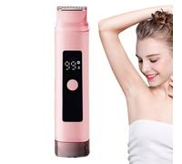 Körpertrimmer - Bikini Trimmer - Körpertrimmer | Elektrischer, Tragbarer, Wasserdichter Nass- Und Trockenrasierer Und -entferner Mit 2 Köpfen Für Bikinizonen, Beine Und Private Bereiche Von Frauen