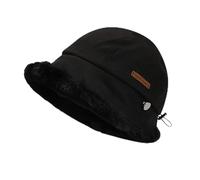 Koerye Cappello Invernale Donna Moda Tesa Larga Berretto da Pescatore Regolabile Protezione dal Freddo Beanie Hat Ciclismo Viaggio Campeggio Nero