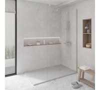 KOES - Piatto Doccia in Resina Serie NILO - 100x150 - Blu nebbioso RAL 7035