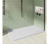 KOES - Piatto Doccia in Resina Serie OBI - 100x200 - Blu nebbioso RAL 7035