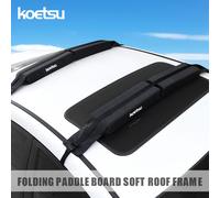 KOETSU Portapaddle Pieghevole Porta Tavole per SUP e Viaggio con Tavole Rigide, si Piegano per Incastrarsi in una per un Trasporto Facile e Più Conveniente.