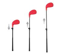 KOFULL Adjustable Golf Club with Oversize Head, 53-91 cm di lunghezza, Family Backyard Game Set Rosso