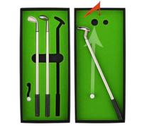 Kofull Set Regalo da Golf Regalo di Natale Penne a Forma di Mazze da Golf Penne da Scrivania Fantasy(Verde)