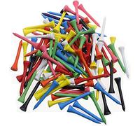 Kofull tee da Golf in legno, misura 54 mm - confezione da 100 pezzi, mixed