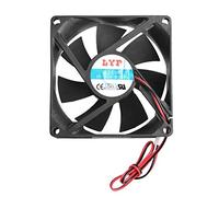 KOFUN 12V 2-Pin 80x80x25mm PC Computer CPU System dissipatore di calore Brushless Ventola 8025 Desktop Computer Fan 8025 + 2,5 (12V)