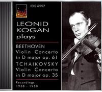 Leonid Kogan Leonid Kogan Plays Beethoven: Violin Concerto in D Major/... (CD)