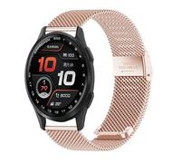 KoGiio 20 mm Cinturino per Garmin Approach S50/S44/Garmin Vivoactive 6/5 / Forerunner 165 / Forerunner 165 Music/vívomove Trend, Cinturino in Acciaio