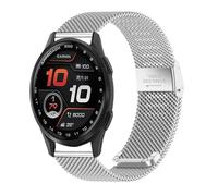 KoGiio 20 mm Cinturino per Garmin Approach S50/S44/Garmin Vivoactive 6/5 / Forerunner 165 / Forerunner 165 Music/vívomove Trend, Cinturino in Acciaio