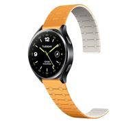 KoGiio 22mm Cinturino Compatibile con Xiaomi Redmi Watch 5 Active/Xiaomi Redmi Watch 5 Lite/Xiaomi Watch S4 Sport/Xiaomi Watch 2 / Xiaomi Watch S3, Morbido Silicone Sportivo Cinturino Giallo Arancio