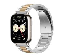KoGiio Cinturino da 22 mm per CMF by Nothing Watch Pro 2/Xiaomi Redmi Watch 5 Lite/Redmi Watch 5 Active/Xiaomi Watch S4 Sport/Xiaomi Watch 2/Xiaomi Watch S3, ricambio in acciaio inox e metallo, 22 mm