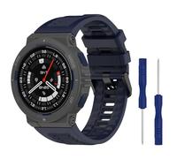 KoGiio Cinturino per Amazfit Active Edge, Morbido Silicone Sportivo Cinturino per Amazfit Active Edge - Blu