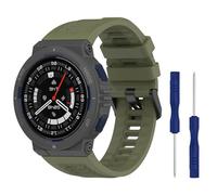 KoGiio Cinturino per Amazfit Active Edge, Morbido Silicone Sportivo Cinturino per Amazfit Active Edge - Verde