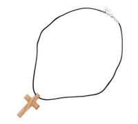 KOGMMYSEVP Collana fatta a mano in legno naturale gioielli ispiratori per la fede ciondolo spirituale unico per uomini e donne riflessione personale e benedizioni