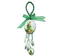 KOGMMYSEVP Rosario in legno da appendere con San Giuda, Madonna Maria Guadalupe, ovale, da donna, con scritta in lingua inglese "Tadeo Blessing", SaintJude