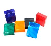 Kogu - Set di 6 scatole per sigarette per 25 sigarette Astuccio colorato senza ponticello, marmorizzato