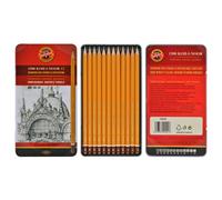Koh I Noor 1502/11, set di matite morbide, da 8B a 2H