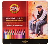 KOH-I-NOOR Mondeluz 3724/24 Set matite per acquerello 24 pezzi