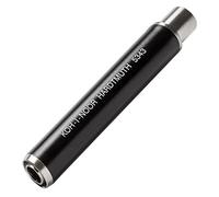 Koh-I-Noor 5343 - Porta Gessetti metallico per pastelli rotondi di 9 mm di diametro, Nero