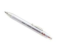 Koh-I-Noor Hardtmuth Portamine in metallo 5358 3,2 mm con clip decorativa argento