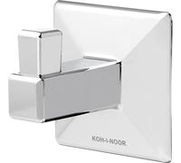 KOH-I-NOOR Appendi Accappatoio da Parete Moderno per Bagno Gancio 2 Pezzi colore Cromo - 5700KK Serie Tilda