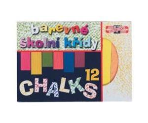 Koh-i-noor CF12GESSETTI LAVAGNA CHALKS 12X12MM