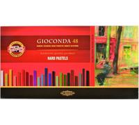 KOH-I-NOOR Gioconda - Set di 48 pastelli a olio, a forma di parallelepipedo, in scatola di cartone
