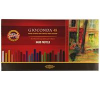 KOH-I-NOOR Gioconda - Set di 48 pastelli a olio, a forma di parallelepipedo, in scatola di cartone