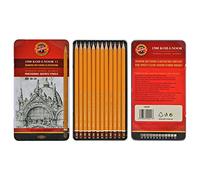 Koh-I-Noor H1502-II Set Matite KOH-I-NOOR 1502012008PL Set Matite Art Soft Grades 8B-2H, (involucro giallo)