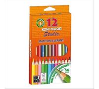 Koh-i-noor H3472/DHF3472 Pastelli Elefant, 5-6 mm, Confezione 12