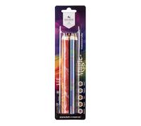 KOH-I-NOOR Magic Jumbo - Matite colorate con mina multicolore, set da 5 pezzi