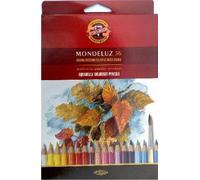 Koh-I-Noor Mandeluz - Set di 36 pastelli acquerellabili