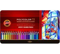 KOH-I-NOOR Polycolor Artist's Coloured Pencils Set di matite colorate 72 pièces